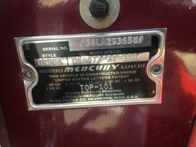 Mercury Monterey 1954 image number 15
