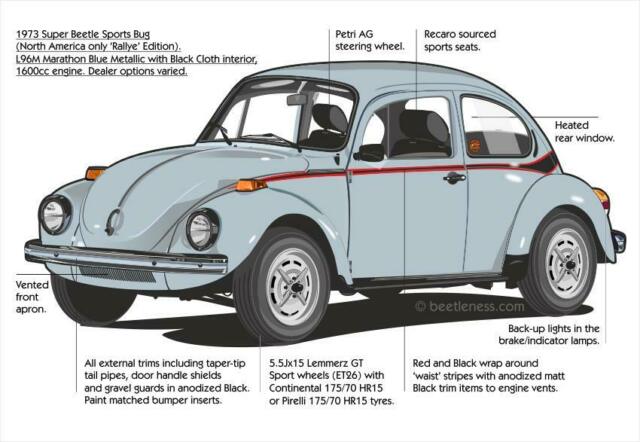 Volkswagen Beetle - Classic 1973 image number 21