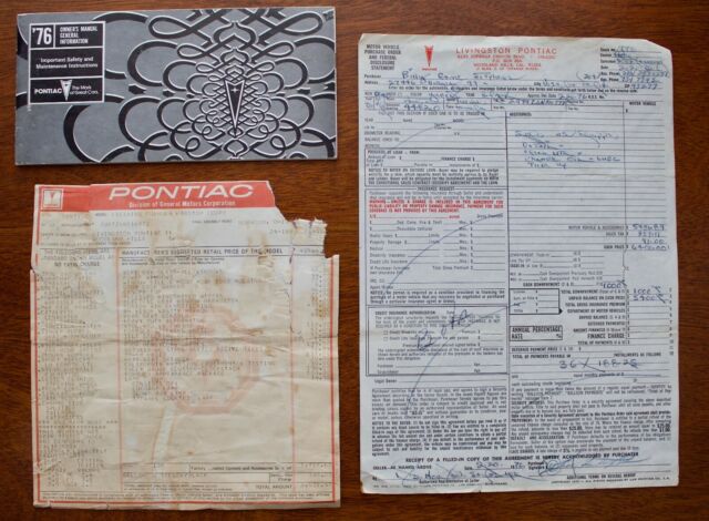 Pontiac Firebird 1976 image number 47