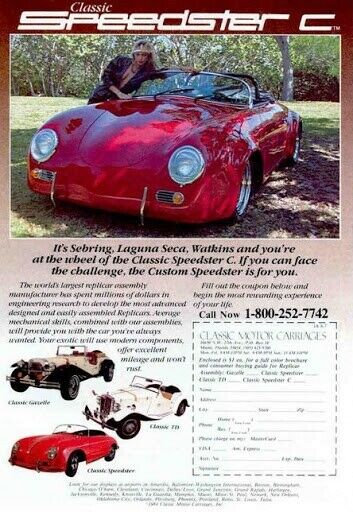 Replica/Kit Makes CMC widebody speedster C 1956 image number 12