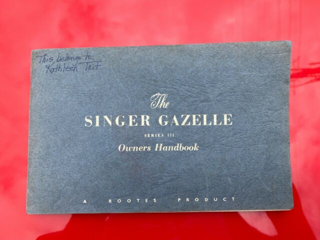 Singer Gazelle 1959 image number 15