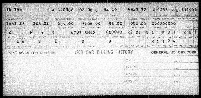 Pontiac GTO 1968 image number 38