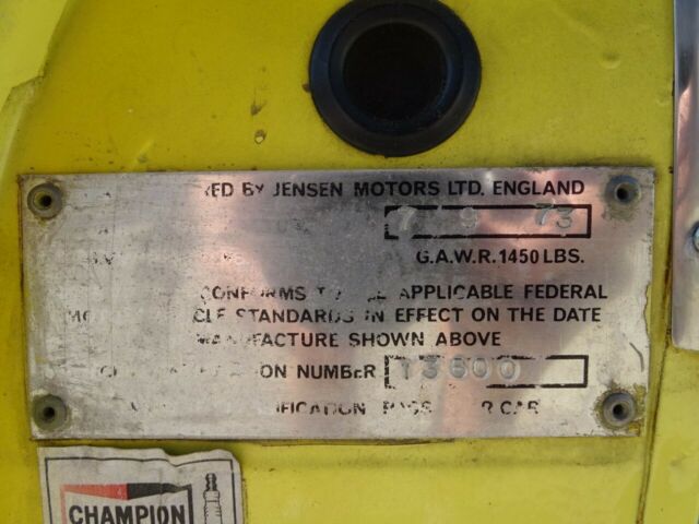 Jensen Healey 1973 image number 33