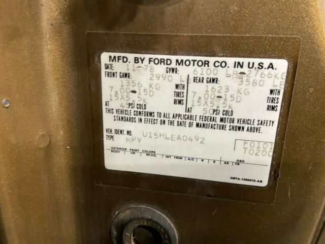 Ford Bronco 1979 image number 46