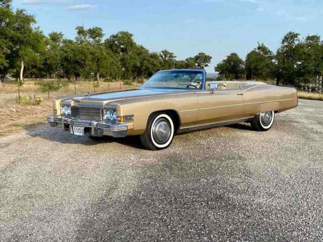 Cadillac Eldorado Convertible 1974 image number 25