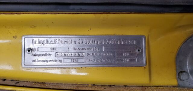 Porsche 912 1968 image number 47