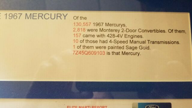 Mercury Monterey 1967 image number 46