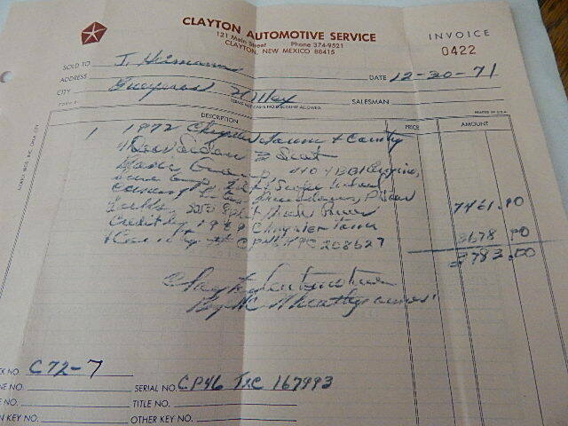 Chrysler Town & Country 1972 image number 6