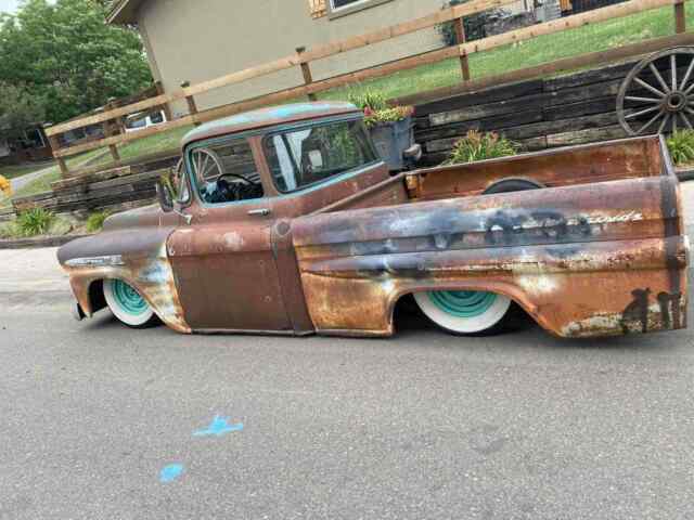 Chevrolet Apache Fleetside Big Window 1959 image number 24