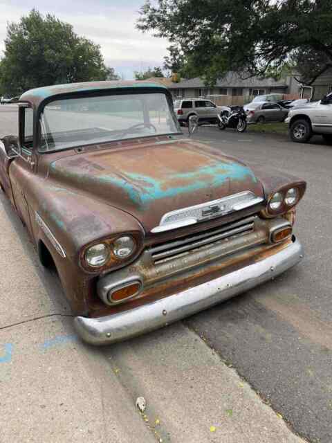 Chevrolet Apache Fleetside Big Window 1959 image number 8