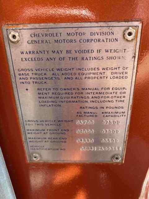 Chevrolet C20/K20 1971 image number 10