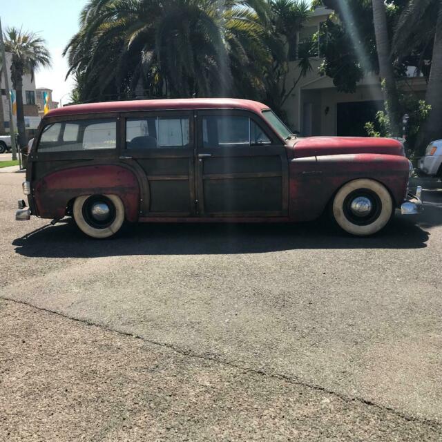 Plymouth woodie station wagon 1950 image number 1