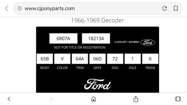 Ford Mustang 1966 image number 22