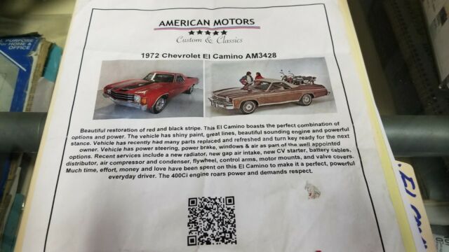 Chevrolet El Camino 1972 image number 46