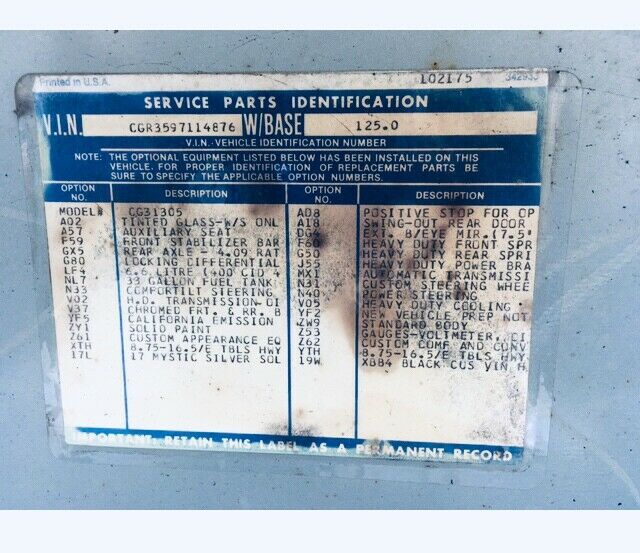 Chevrolet C30/K30 1979 image number 17