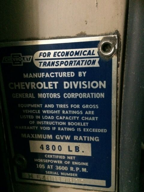 Chevrolet 3100 1954 image number 15