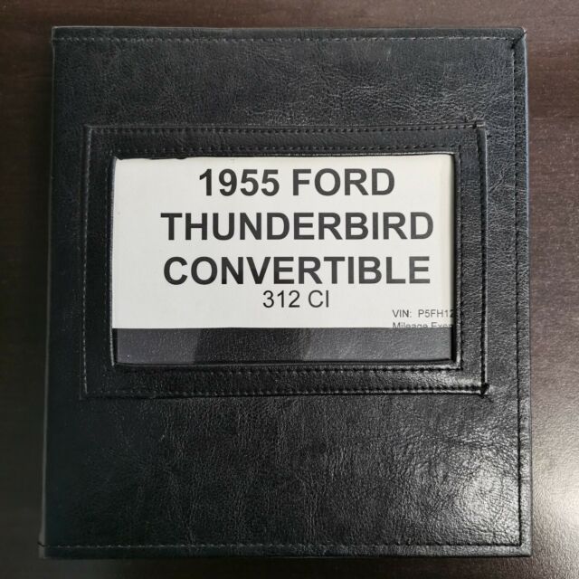 Ford Thunderbird 1955 image number 34