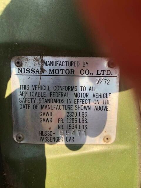 Datsun Z-Series 1972 image number 4