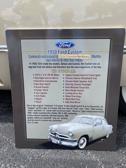 Ford Custom 1950 image number 23