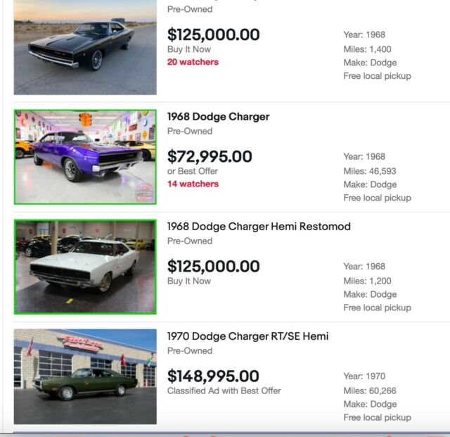 Dodge Charger 1968 image number 47